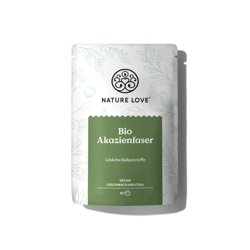 Bio Akazienfaser Pulver